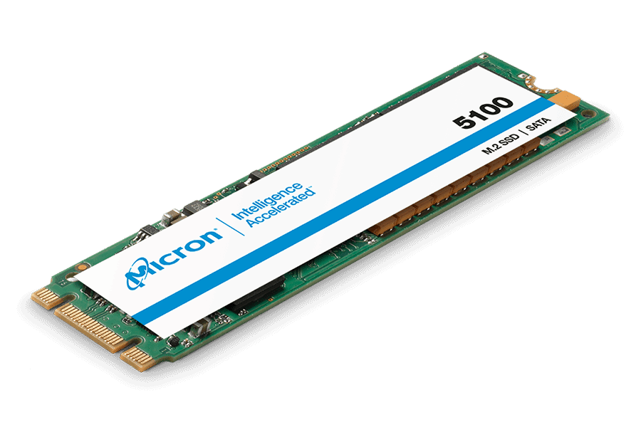 Micron 5100 Series SATA SSD nel fattore di forma M.2